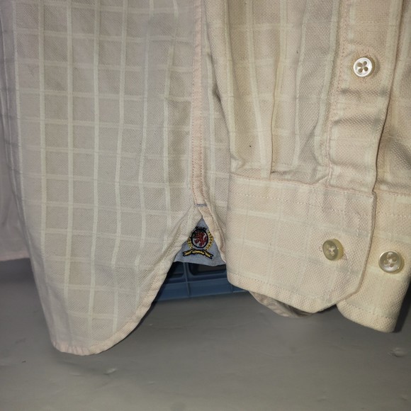 TOMMY HILFIGER Light Pink Button Down Shirt Size Medium - Picture 6 of 11